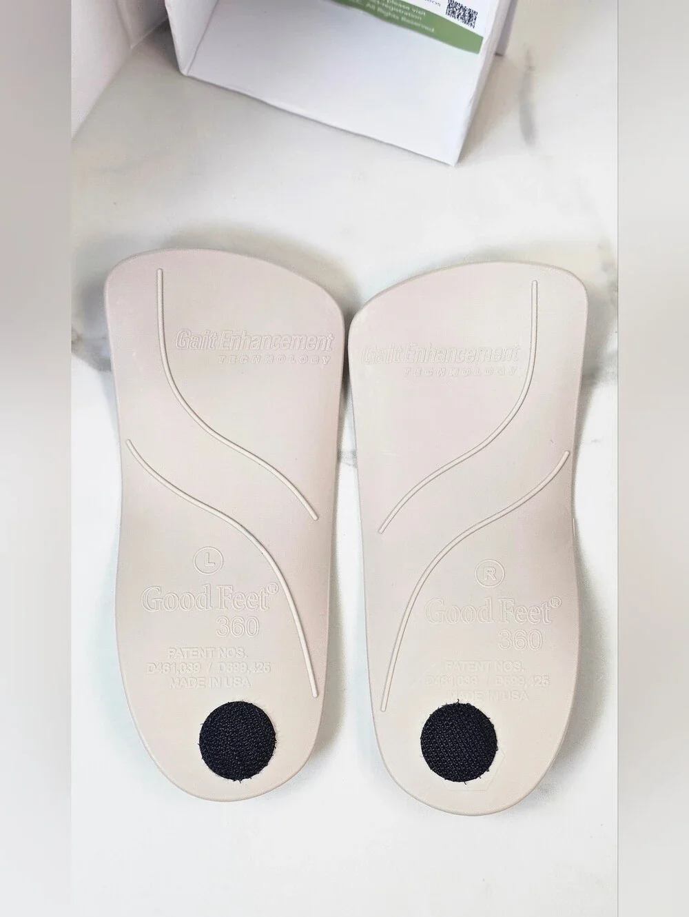 The Good Feet Store 3-Step System Arch Supports Size 5.5/W461 Incomplete Set